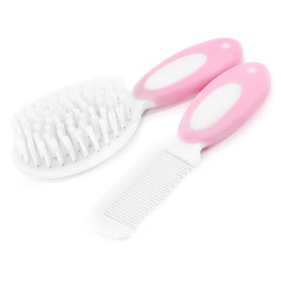 China Soft touch soft touch baby hair comb and nylon brush baby product for baby for sale