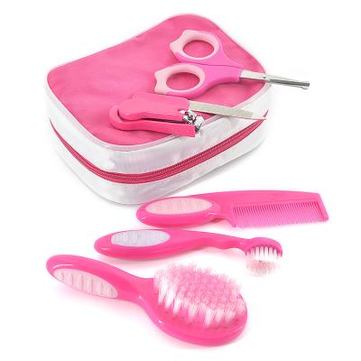 China Complete Infant Care Baby Grooming Kit Non-Toxic Summer Nursery Kit for Bebe, Pink for sale