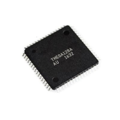 China No ATMEGA128A-AU Chip Microcontroller AVR 128K 8-Bit Flash Memory TQFP64 for sale