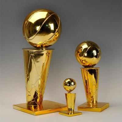 China Europe Annual Conference Tournament Gift O Brien Cup Basketball Prizes Metal Resin Crafts Custom Metal Trophy Crafts Company for sale