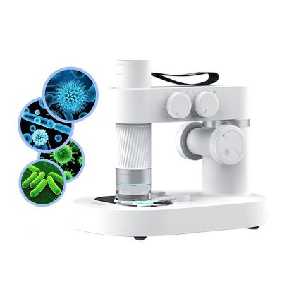 China 2 in 1 New Home Use Portable Design School Toys WIFI Microscope Educational Tending Kit for Kids for sale