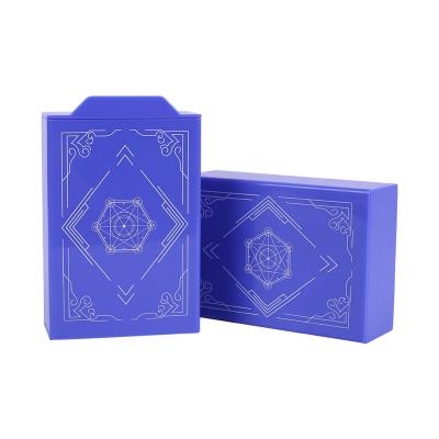 China Easy To Do Good quality Classic Stage Magic Props Promotional secret Blue box magic Trick drawer box For Kids for sale