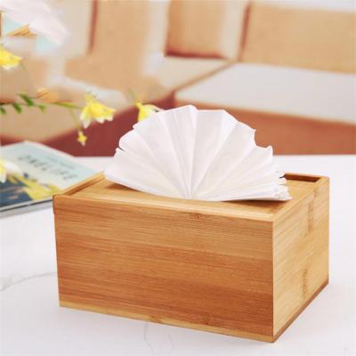 China Eco-friendly household use in tea restaurant and hotel. Bamboo box can be customized for sale