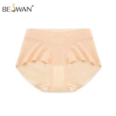 China Beswan 2022 Newest Women's Seamless Quick Dry Bra Breathable Panties Women's Underwear And Low Rise Panties For Ladies for sale