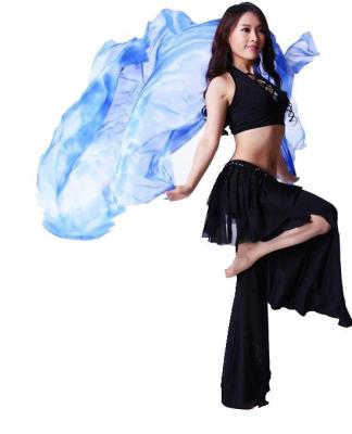 China Mixed Color Soft Belly Dance Veil For Children / Adult Showing Youth And Energy for sale