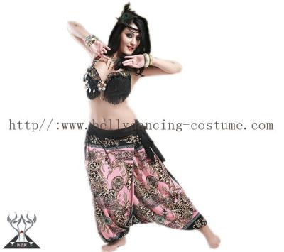 China Autumm Loose Tribal Belly Dance Costumes Practice With Bharata for sale