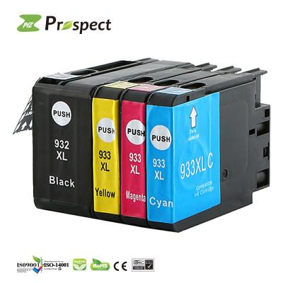 China COMPATIBLE Perspective 932XL 932 933 XL 933XL Premium Color Compatible Inkjet Ink Cartridge For HP932 For HP Officejet 7610 7510 7110 Printer for sale