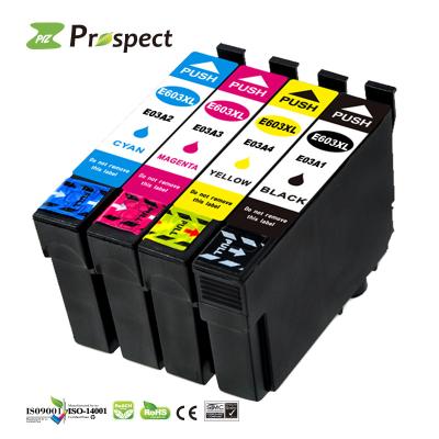 China Compatible Perspective 603 XL T603 603XL T603XL Premium Color Inkjet Ink Cartridge For Epson XP-3105 XP-4105 XP-2100 Printer for sale