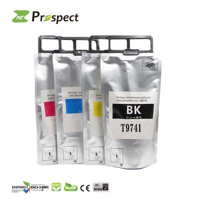 China Compatible Perspective T974 T9741 T9742 T9743 T9744 Premium Color Ink Bag Cartridge For Epson WF-C869Ra WF-C869 Series for sale