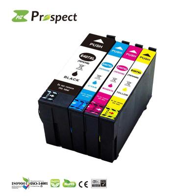 China Prospect 407 T407 407XL 407 XL COMPATIBLE Premium Color Inkjet Compatible Ink Cartridge For Epson WF-4745 Printer for sale