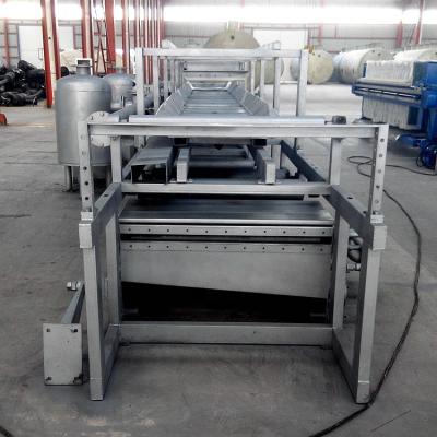 China Dewater Model PBF Horizontal Mud Belt Vacuum Filter Machine For Gypsum Antimony Mine Dewatering for sale