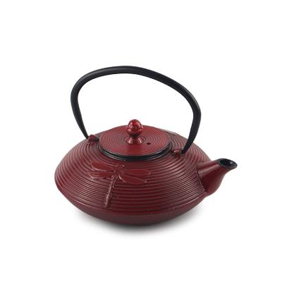 China Viable Japanese Tetsubin Cast Iron Teapot Kettle Word Model 790ml for sale