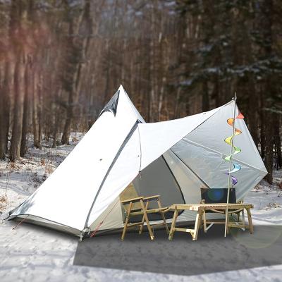 China Diagonal tying type Indian factory tent outdoor wind resistant pergola tower tipi teepee camping tent for party for sale