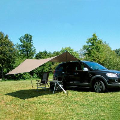 China Outdoor Portable Multi-Function Folding Camping Tent UV-Resistant Car Awning Travel Car Camping SUV Car Tent for sale