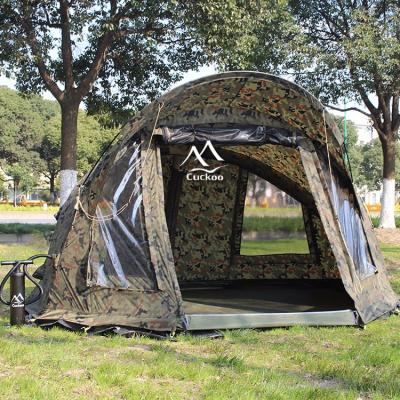 China Glamping Equipment Anti-burning Tenda Air Camping Tent, Accessories Glamping Inflatable Air Fishing Camping Tent for sale