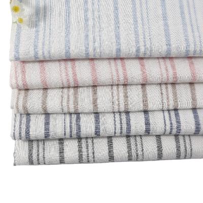 China Breathable specializing in the manufacture of double layer and 100%C yarn-dyed stripe fabric for apparel-sleepwear for sale