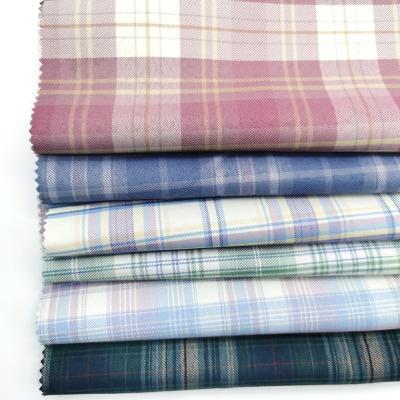 China Breathable High Quality 100T Yarn-Dyed Fabric , Check Cloth Fashion Uniform Jk Fabric for sale