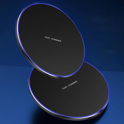 China High Quality Phone Factory Price QI Charging Wireless Charger For Phone 7w Metal Radio Smart Charging for sale