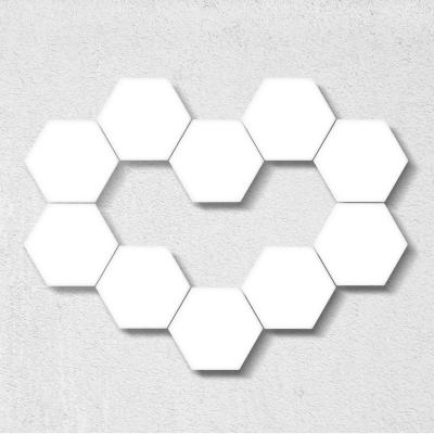 China Diy Smart Quantum Modern Hexagon New Product Sensitive Led Night Lights Modular Hexagonal Wall Lamp Touch Light for sale