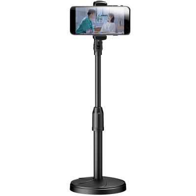 China Universal Adjustable Angle Adjustable Telescopic Mobile Phone Holder Aluminum Alloy Tablet Mobile Phone Holder Desk Stand for sale