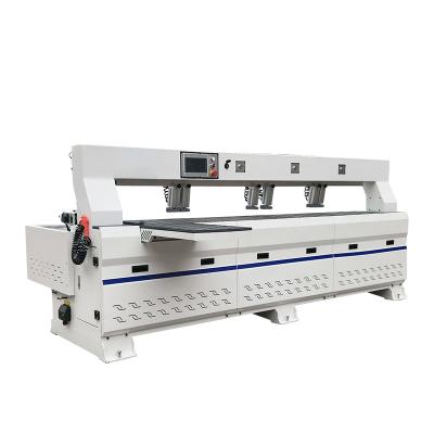 China 2450mm Woodworking KID-3000 Automatic Side Augers Panels Wood Based Machine CNC Side Hole Drilling Machine For Furniture for sale