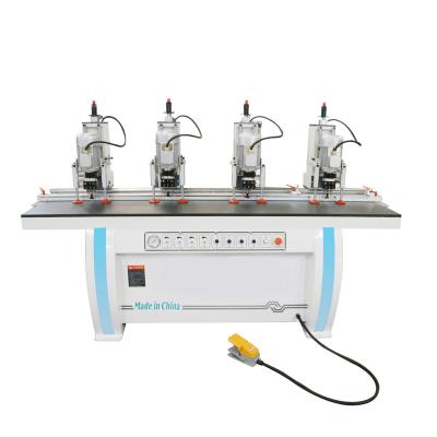 China Furniture Making Machine MZB73034 Four Line Woodworking Horizontal Axis Hinge Boring Mortising Boring Machines for sale