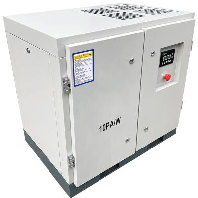 China Lubricated 10PA-8 7bar 8bar 10 Bar 20hp Heavy Duty Screw Air Compressor for sale