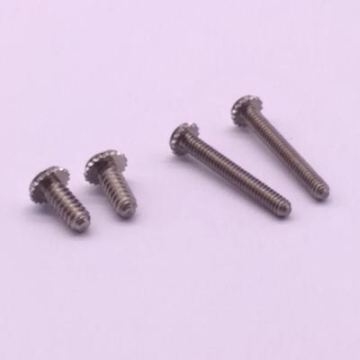 China Knurled Round Flat Head Captive Panel Screws Self Hooking Standoffs Stud for sale