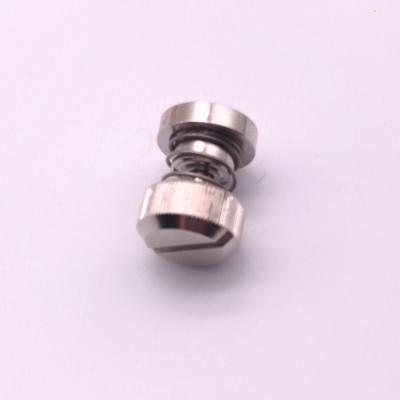 China Phil Slot Head Combination Spring Stainless Steel Thumb Panel Head Captive Screws for sale