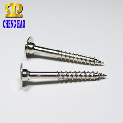 China Pan Head Stainless Steel Flat Screws Taiwan Tornillos Inox Countersunk for sale