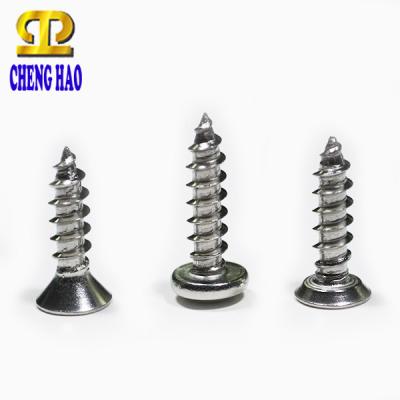 China 6-Lobe Flat Head Pan Star Drive Stainless Steel PT Tapping Screws for sale