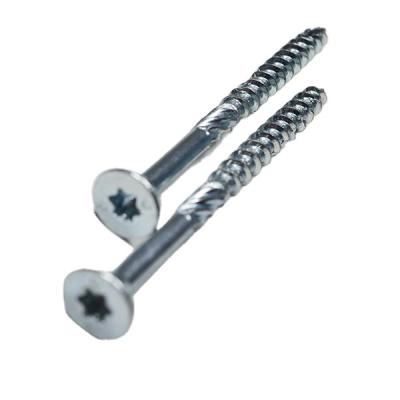 China Flat Particle Wood Chipboard Stainless Steel Visserie Torx 6-Lobe Pan Head Tapping Screws for sale