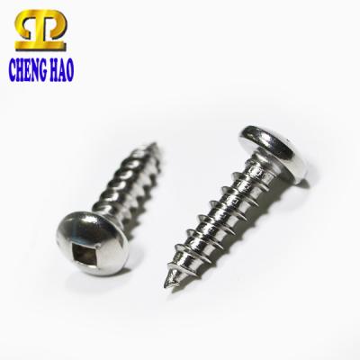 China SS302 Square Socket Head Small Sheet Metal Tapping Screws for sale