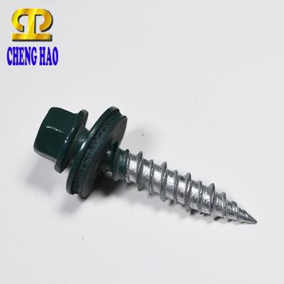 China SS304 in Taiwan Manufacturer Hex Washer Head Drywall Screws for sale