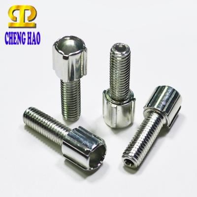 China Serrated Hex Joint Knurled Long Square Head Bolt Socket Assembly for sale