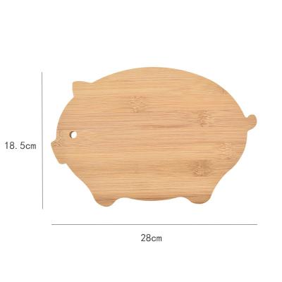 China Viable Wholesale Different Shaped Eco-friendly Bamboo Chopping Cutting Board for sale