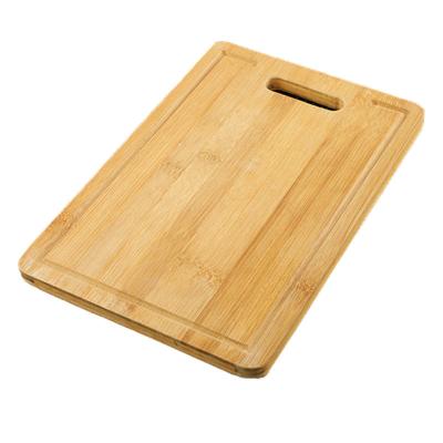 China Sustainable Neowood Custom Vegetable Kitchen Cutting Meat Inner Handle Bamboo Cutting Board for sale