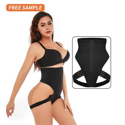 中国 In Stock Shapewear High Waist Slimmer Panties Tummy Control Butt Lifter Shorts With Front Hook 販売のため