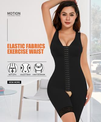 China Colombian Fajas Hip Enhancer Shapewear Yoga Sport Sweat Lose Weight Bodysuit Mesh Butt Lifter Shorts With 21 Hooks for sale