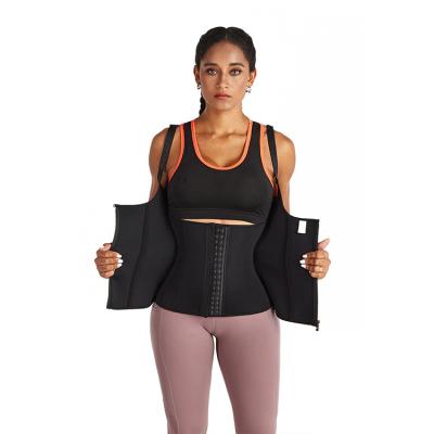 China High Compression Waist Trainer Vest Neoprene Breathable Body Shaper Reducing Waistline Shapewear for sale