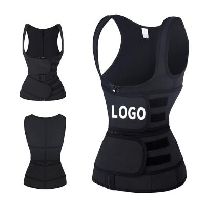 Κίνα 9 Steel Bones Waist Trainer Vest Waist Shaping Latex Tank Top Women Postpartum Recovery προς πώληση