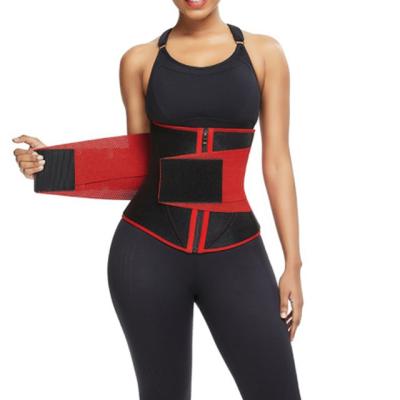 Cina Rubber Body Shaper Corset Fitness Belly Vest Sports Waist Sweat Body Corset Girdle Women Waist Slimming Belt in vendita