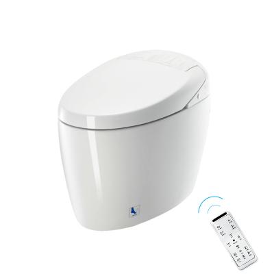 China Wholesale Automatic Operation Bathroom Vanity Wc Toilet One Piece Kicking Toilet Room Wc Toilet Sets Smart Self Flushing Smart Bathroom for sale