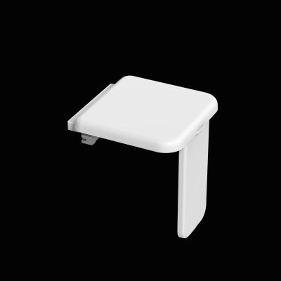 China Modern Folding Shower Seat Wall Mounted For Elder Stylish ABS Shower Bench For Interior Shower Chair for sale