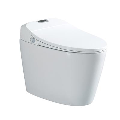 China Automatic Operation Toilet One-Piece Electronic Smart Automatic Operation Bidet Toilet for sale