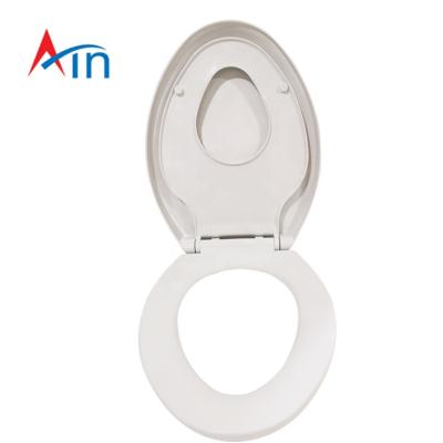 China Modern Slow-end Toilet Seats Toilet Seat Cover Manufactures PP Toilet Seat Covers for sale