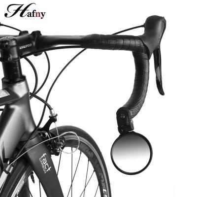 China Flat Or Drop Handlebar Inside Diameter 17-21mm Handlebar End Bike Mirror Steel Lens Examination Mirror Bicycle Rear Cycling Accessories for sale