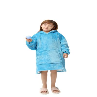 China Hot-selling Wearable Hoodie Covering Kids Comfort Soft Kid Hoodie Cover Hoodie Cover For Children for sale