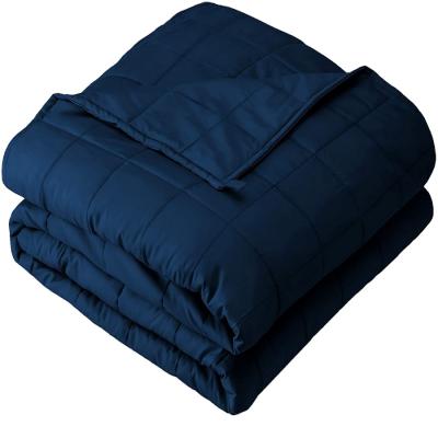 China PORTABLE Best Seller Cotton Weighted Blanket Super Soft Weighted Cotton Weighted Blanket 100% Cotton Blanket for sale