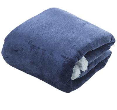 China Wholesale Wearable Comfort Sherpa Blanket Fleece Blanket Super Soft Sherpa Throw Blanket for sale